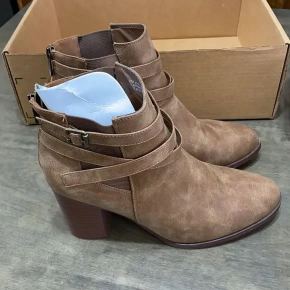 Toetos Women’s Moro Boots sz 12 Buckle Side NEW #D405 - Picture 6 of 8